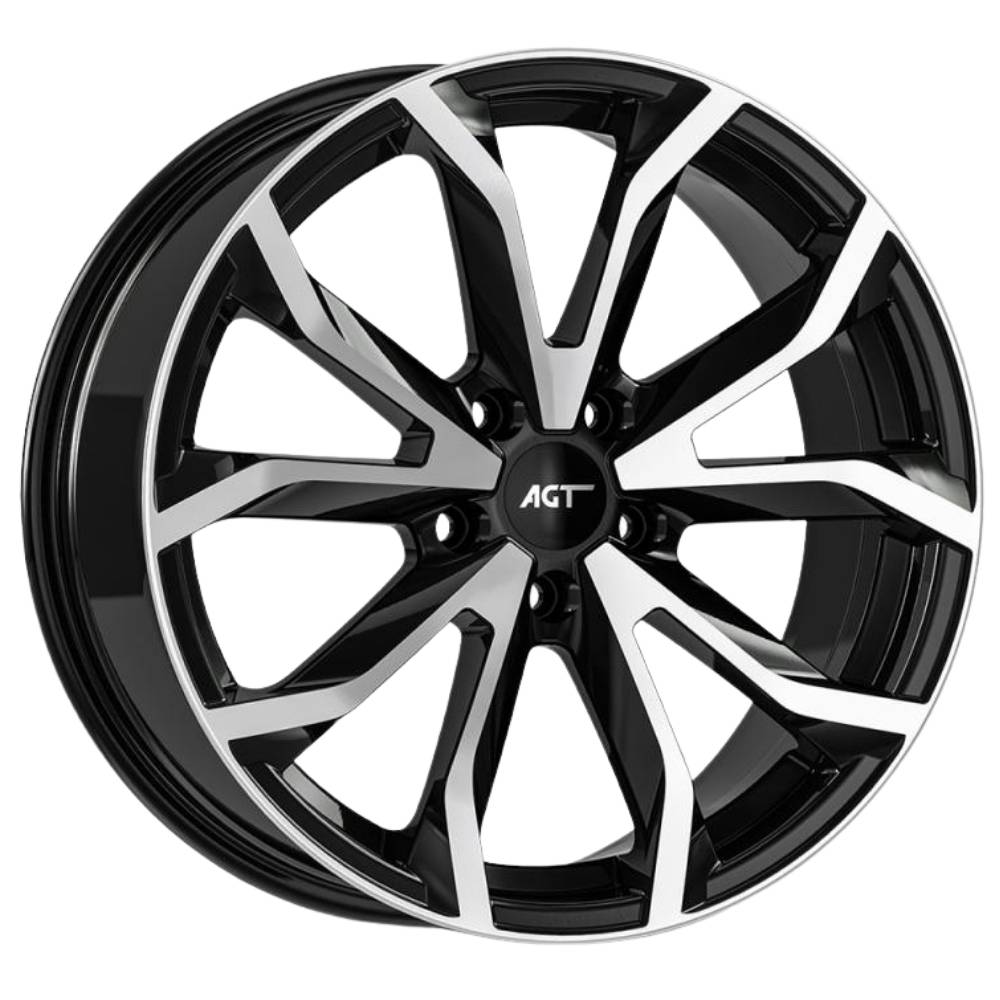 AGT Wheels 16 inç 5*120 ET35 Parlak Siyah Jant Takımı (J-5886)
