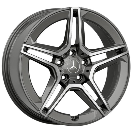 AGT Wheels 17 inç 5*112 ET49 Füme Jant Takımı (J-5911)