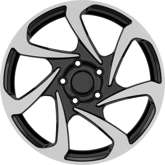 AGT Wheels 18 inç 5*115 ET45 Parlak Siyah Jant Takımı (J-5916)