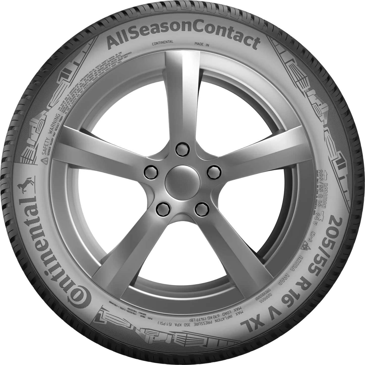 Continental AllSeasonContact 205/55R16 91H CRM - KolayOto