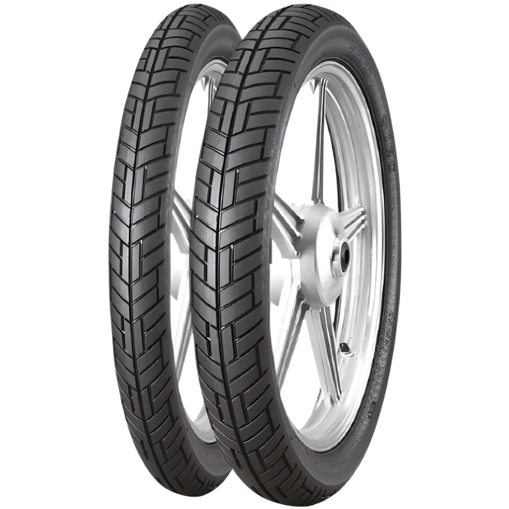 Anlas NF-28 80/100-18 ve 90/90-18 Motosiklet Ön-Arka Takım Lastiği