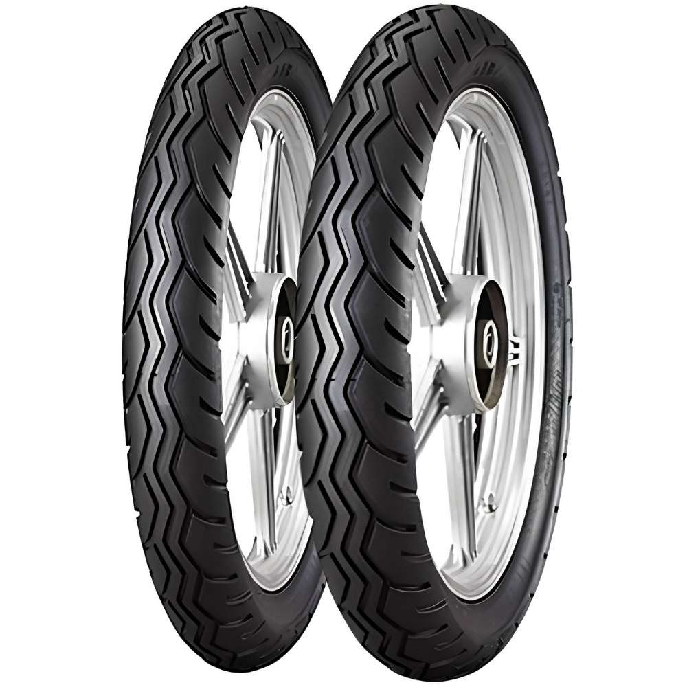 Anlas IRC NR-47 125R 2.75-18 ve 90/90-18 Motosiklet Ön-Arka Takım Lastiği