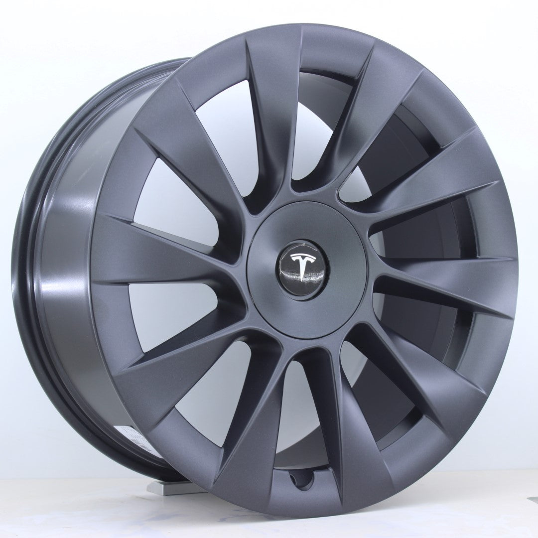 R1 Wheels 19 inç 5*114.3 ET39 Metalik Gri Jant Takımı (J-2933) - KolayOto