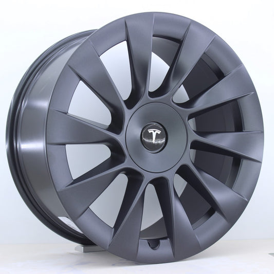 R1 Wheels 19 inç 5*114.3 ET39 Metalik Gri Jant Takımı (J-2933) - KolayOto