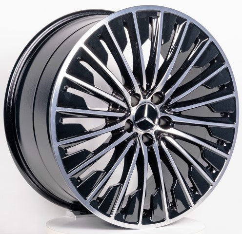 R1 Wheels 20 inç 5*112 ET48 Siyah Jant Takımı (J-2889) - KolayOto