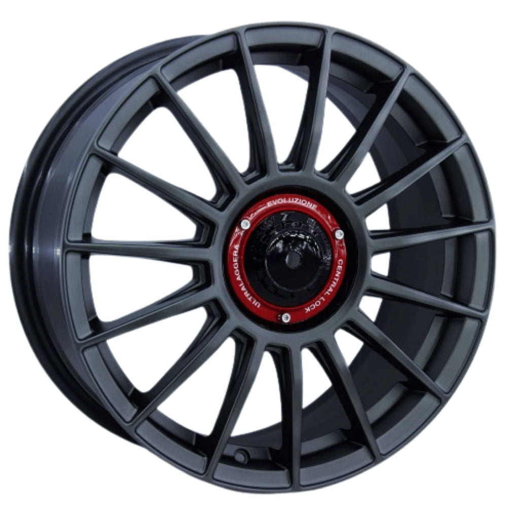 R1 Wheels 16 inç 4*108 ET20 Mat Füme Jant Takımı (J-4382)