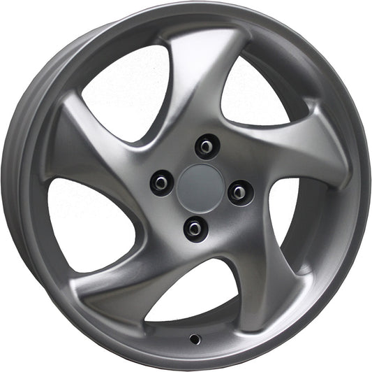 R1 Wheels 14 inç 4*108 ET35 Metalik Gri Jant Takımı (J-4299)
