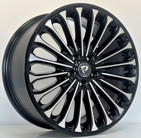 BK 18 inç 5*108 ET55 Siyah Jant Takımı (J-3434) - KolayOto