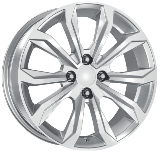 R1 Wheels 17 inç 5*114.3 ET40 Metalik Gri Jant Takımı (J-2915) - KolayOto
