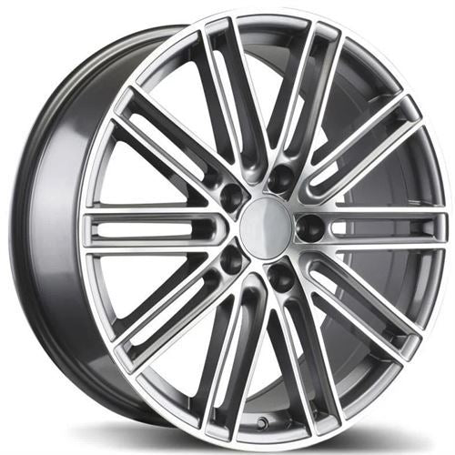 R1 Wheels 21 inç 5*130 ET71 Füme Jant Takımı (2614) - KolayOto