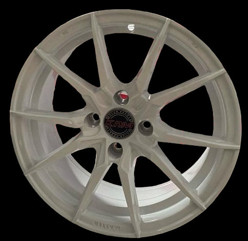 R1 Wheels 15 inç 4*100 ET38 Beyaz Jant Takımı (J-1270) - KolayOto