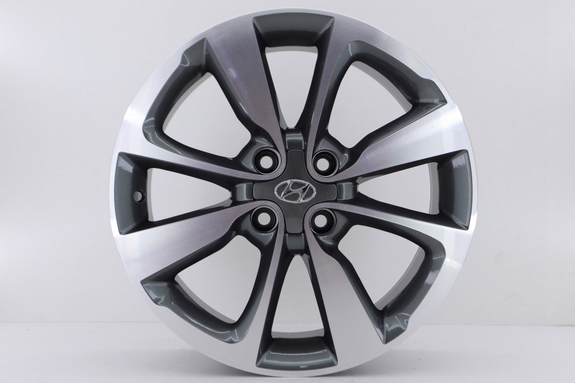 R1 Wheels 16 inç 4*100 ET40 Füme Jant Takımı (J-315) - KolayOto