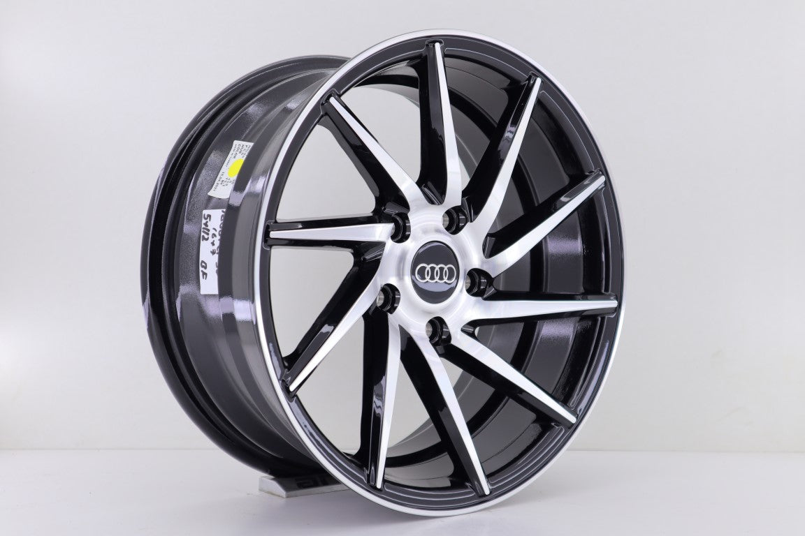 R1 Wheels 16 inç 5*112 ET30 Siyah Jant Takımı (J-1060) - KolayOto