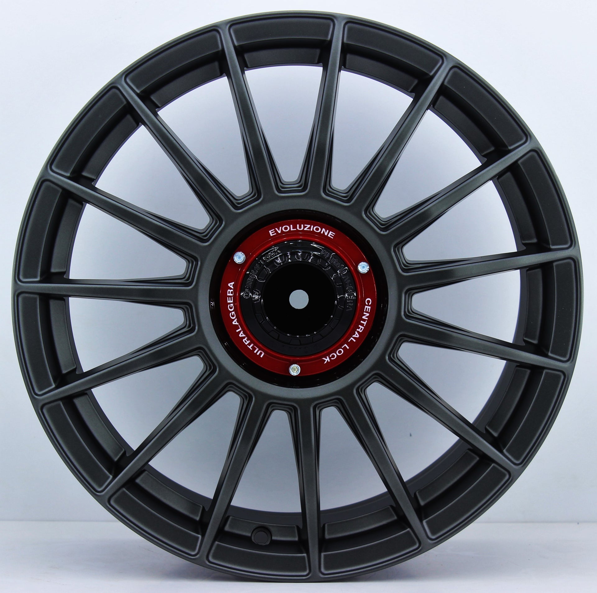 R1 Wheels 17 inç 5*108 ET35 Mat Füme Jant Takımı (J-893) - KolayOto