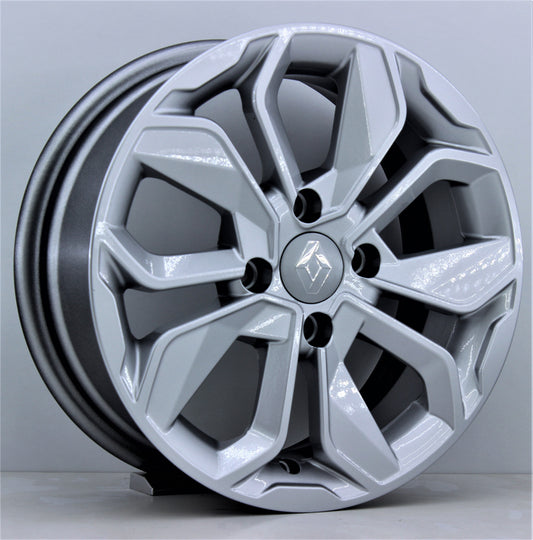 R1 Wheels 14 inç 4*108 ET25 Metalik Gri Jant Takımı (J-964) - KolayOto