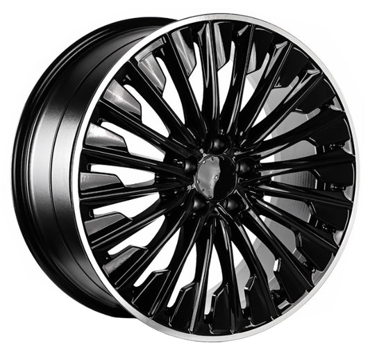 R1 Wheels 19 inç 5*112 ET49 Siyah Jant Takımı (J-3339) - KolayOto