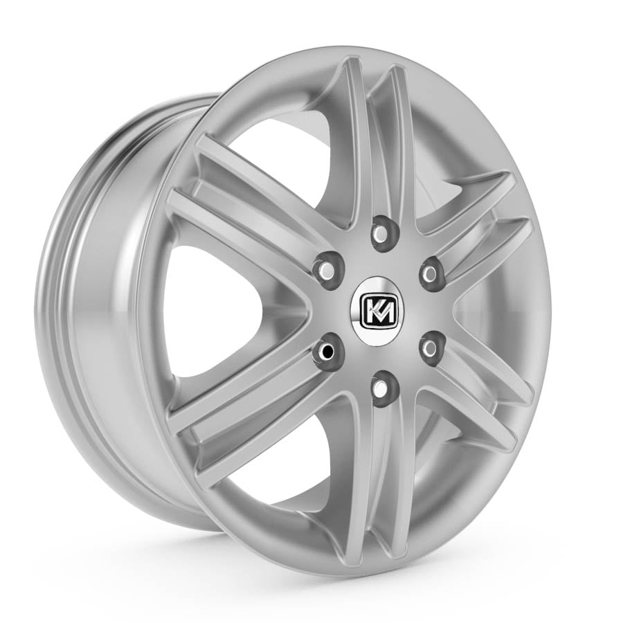 R1 Wheels 16 inç 6*130 ET60 Metalik Gri Jant Takımı (J-3468) - KolayOto