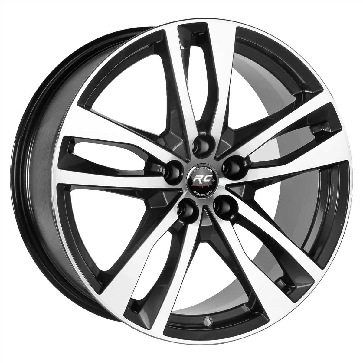 R1 Wheels 19 inç 5*112 ET35 Füme Jant Takımı (J-3657) - KolayOto