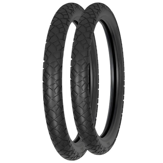 Billas BL 070 2.75-18 ve 90/90-18 4PR TL Motosiklet Ön-Arka Takım Lastiği