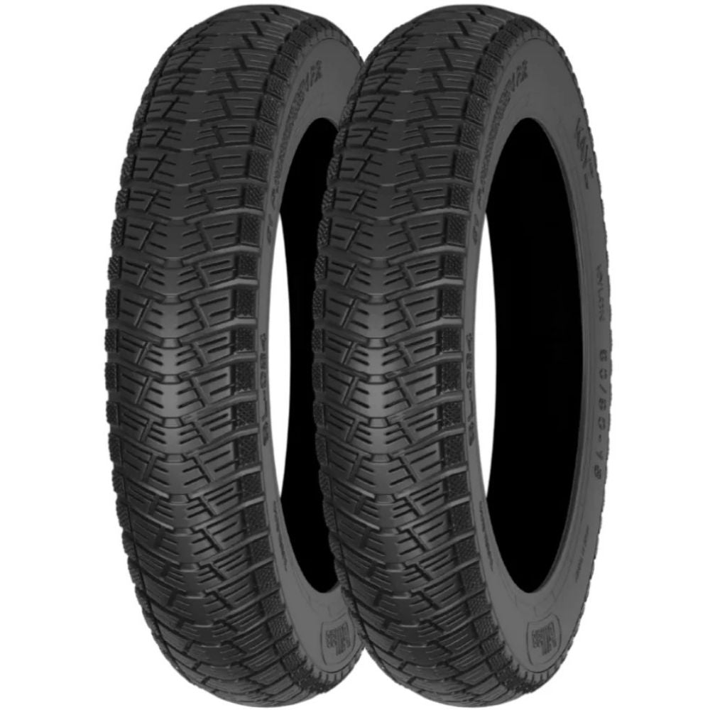 Billas BL 084 2.75-18 ve 90/90-18 4PR TL Motosiklet Ön-Arka Takım Lastiği