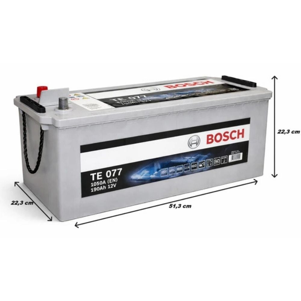 Bosch TE 077 EFB Start-Stop 190 Ah 1050A (EN) Akü Modelleri