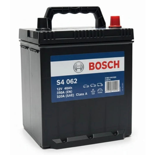 Bosch S4 062 12V 40 Ah 350A Dar-İnce-Düz Akü