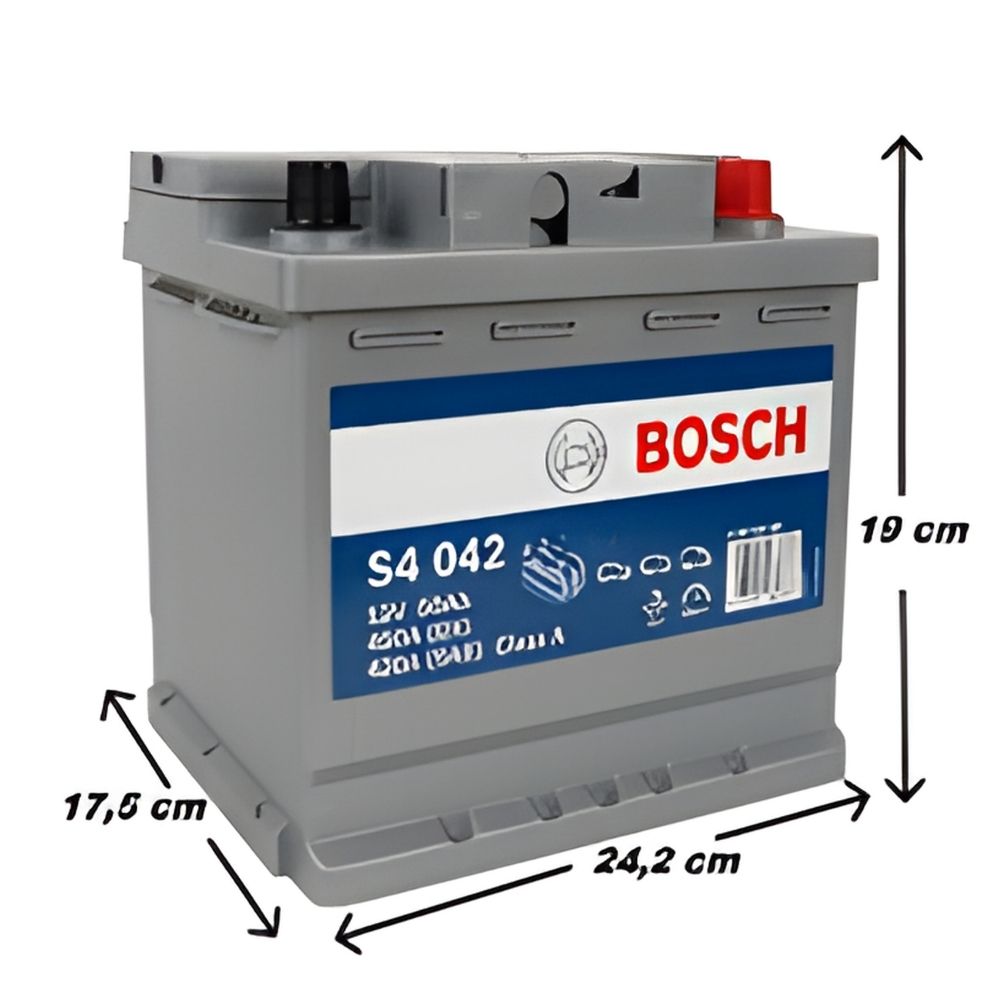 Bosch S4 042 12V 50 Ah 450A (EN) Akü Modelleri