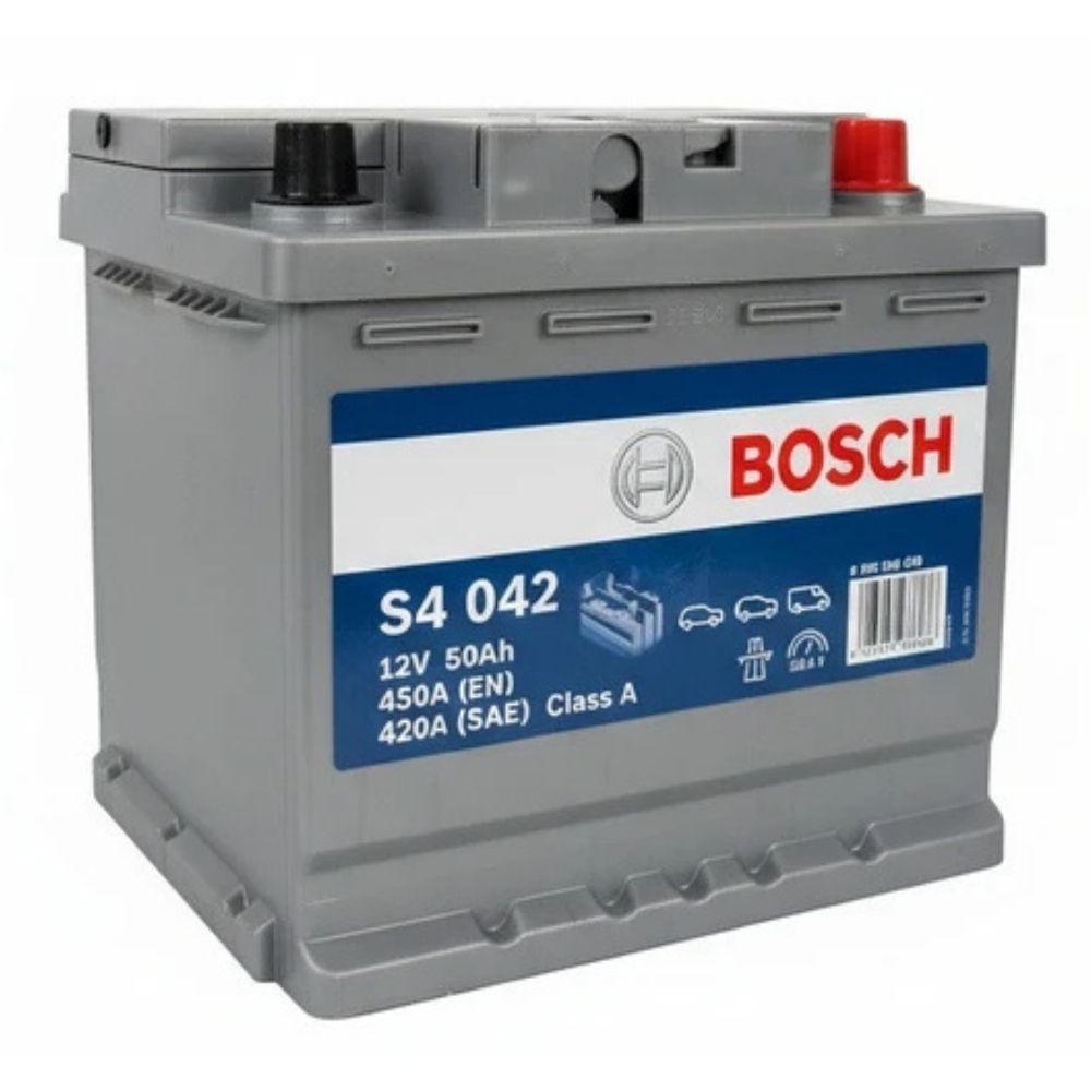 Bosch S4 042 12V 50 Ah 450A (EN) Akü