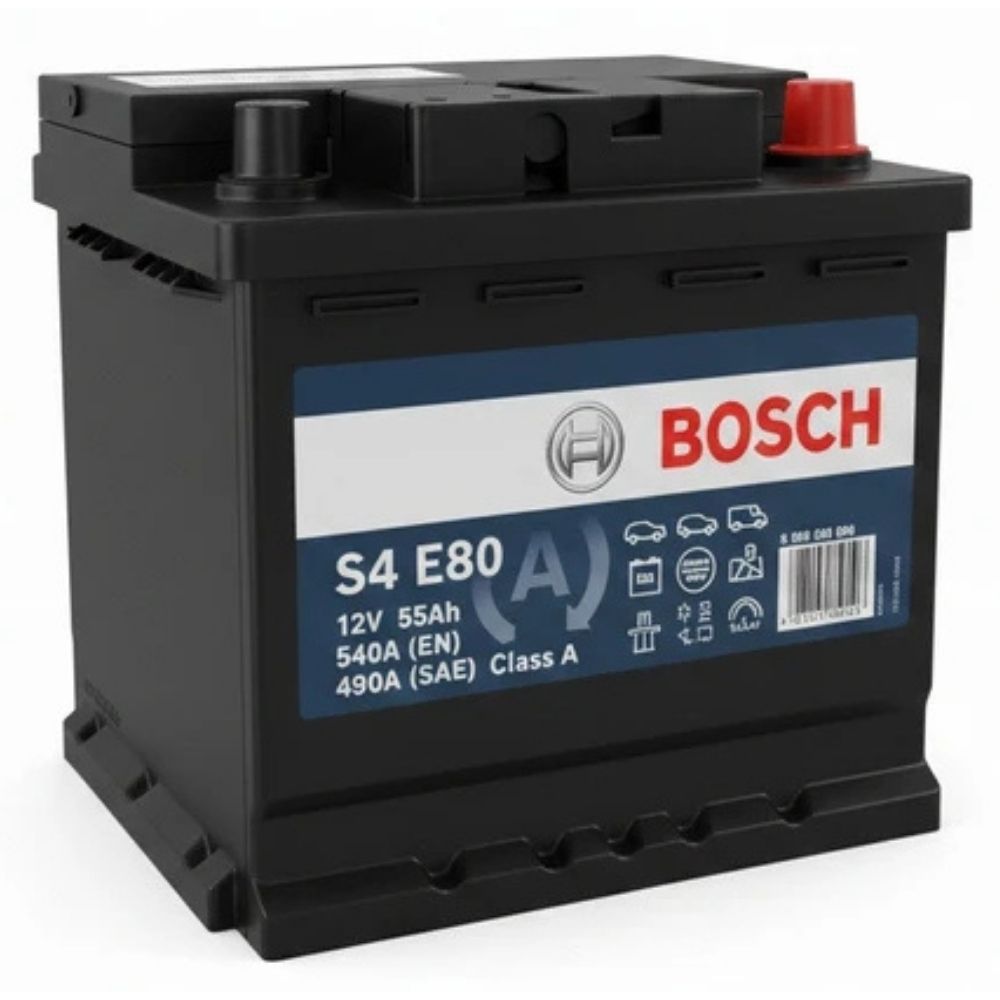 Bosch S4 E80 EFB Start-Stop 12V 55 Ah 540A (EN) Akü