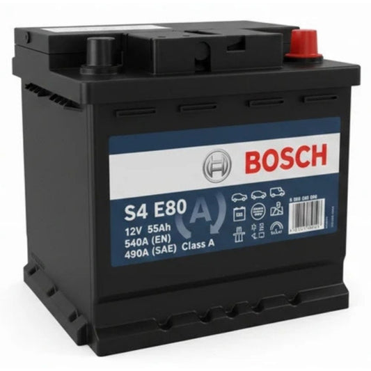 Bosch S4 E80 EFB Start-Stop 12V 55 Ah 540A (EN) Akü
