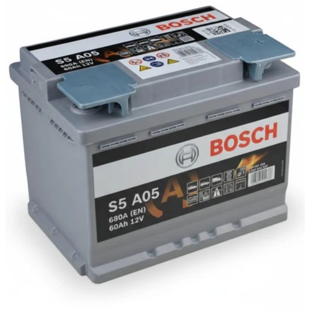 Bosch S5 A05 AGM Start-Stop 12V 60 Ah 680CCA Akü