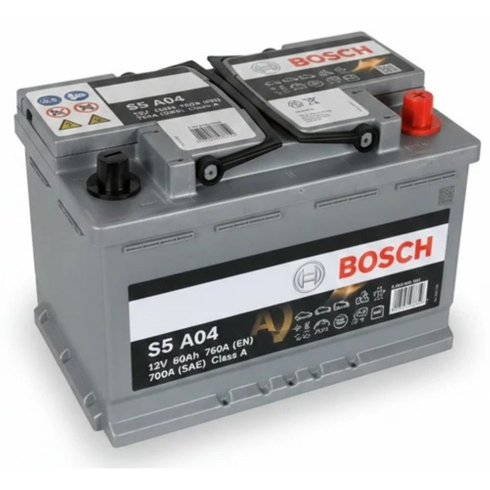 Bosch S5 A04 AGM Start-Stop 12V 70 Ah 760A Akü