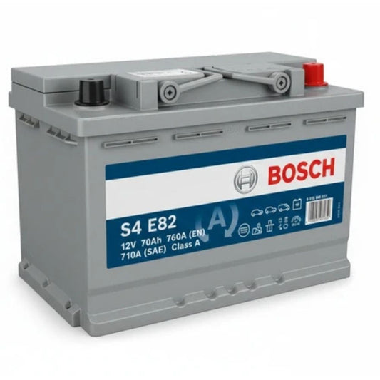 Bosch S4 E82 EFB Start-Stop 12V 70 Ah 720CCA Akü