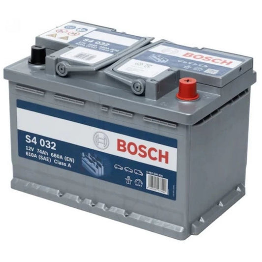 Bosch 12V 74 Ah - 72 Ah Akü