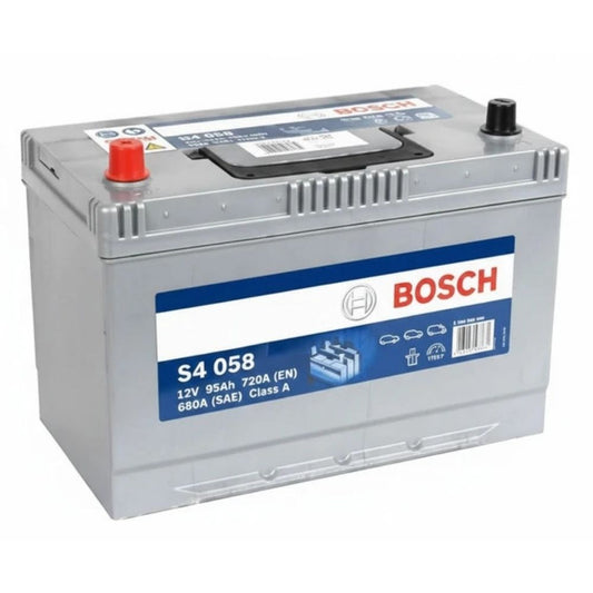 Bosch S4 12V 95 Ah 720A (EN) Ters Kutup Akü