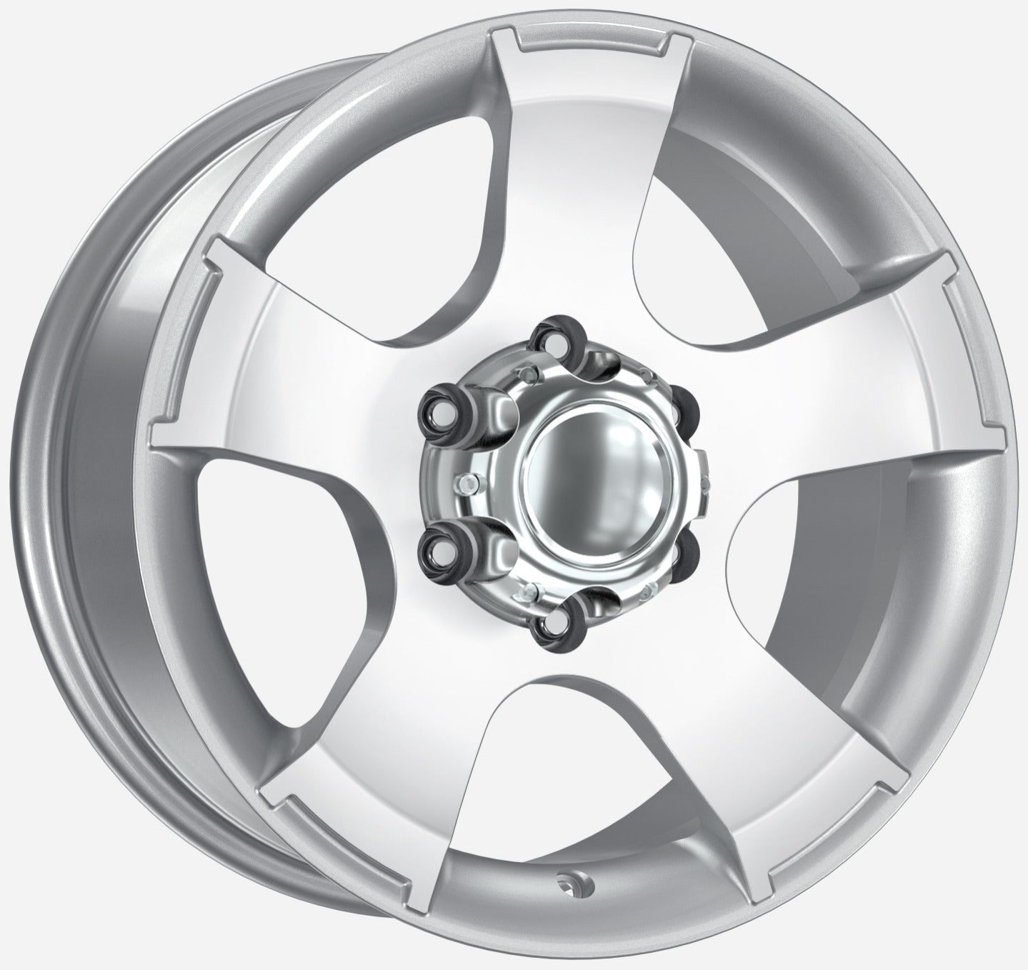 R1 Wheels 16 inç 6*130 ET30 Metalik Gri Jant Takımı (J-3662) - KolayOto