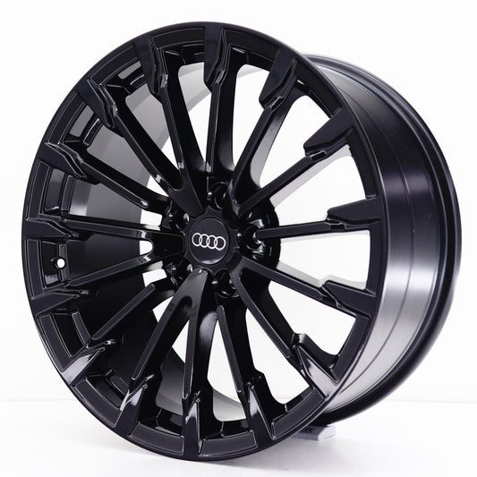 R1 Wheels 18 inç 5*112 ET35 Siyah Jant Takımı (J-1054) - KolayOto