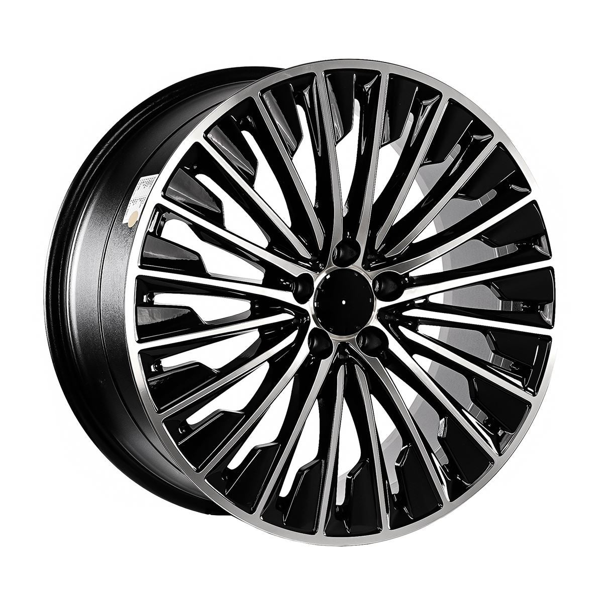 R1 Wheels 18 inç 5*112 ET43 Siyah Jant Takımı (J-3023) - KolayOto