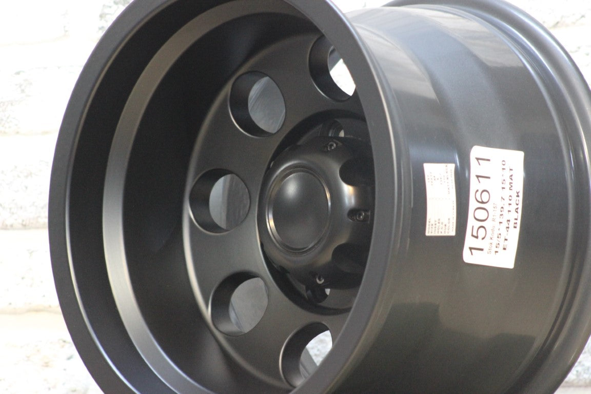 R1 Wheels 15 inç 5*139.7 ET44 Mat Siyah Jant Takımı (J-945) Fiyatları