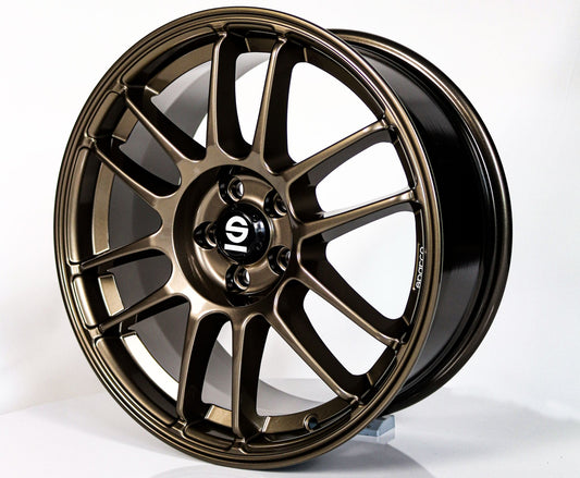R1 Wheels 17 inç 5*114.3 ET35 Bronz Jant Takımı (J-3705)