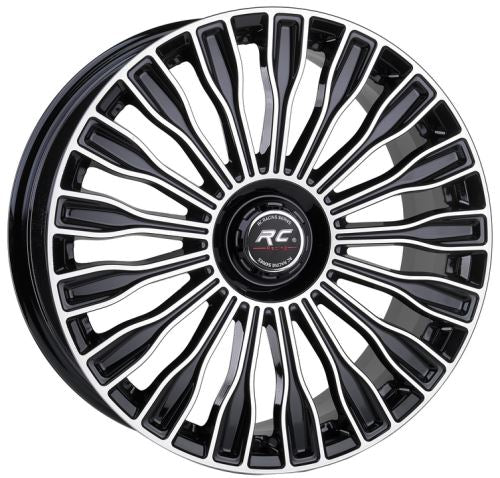 R1 Wheels 20 inç 5*108 ET38 Siyah Jant Takımı (J-4204)