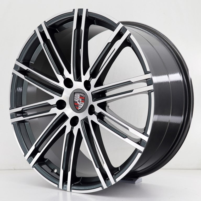 R1 Wheels 20 inç 5*130 ET68 Füme Jant Takımı (J-1491) - KolayOto