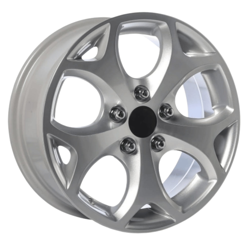 R1 Wheels 15 inç 5*108 ET50 Metalik Gri Jant Takımı (J-4298)