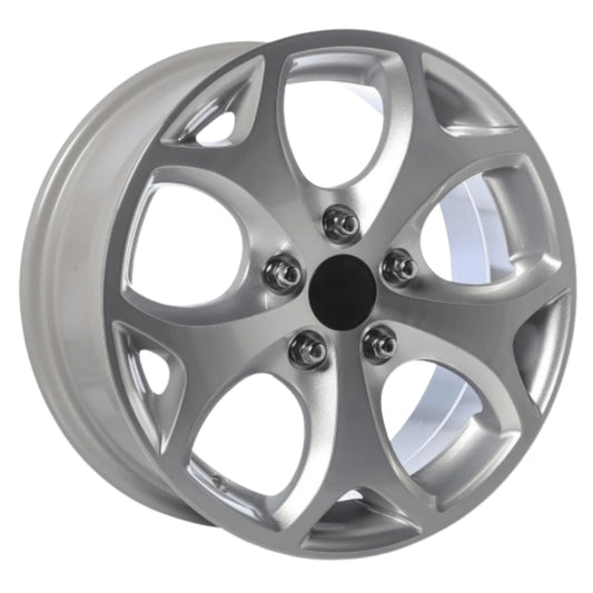 R1 Wheels 15 inç 5*108 ET50 Metalik Gri Jant Takımı (J-4298)