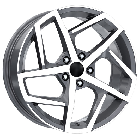 R1 Wheels 18 inç 5*112 ET50 Füme Jant Takımı (J-3781) - KolayOto