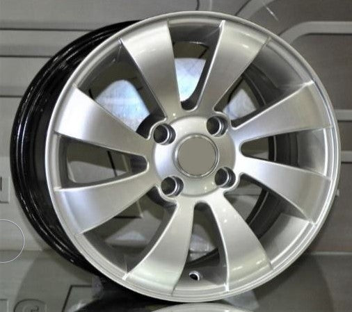 R1 Wheels 14 inç 4*100 ET35 Metalik Gri Jant Takımı (J-944) - KolayOto