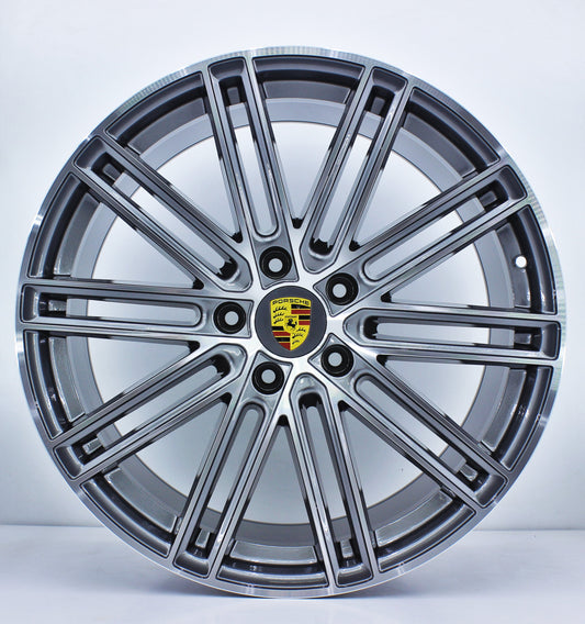 R1 Wheels 21 inç 5*130 ET65 Füme Jant Takımı (J-1309) - KolayOto