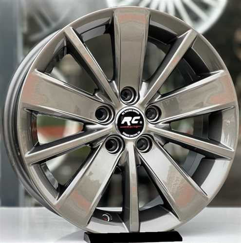 R1 Wheels 15 inç 4*100 ET35 Metalik Gri Jant Takımı (J-3647)
