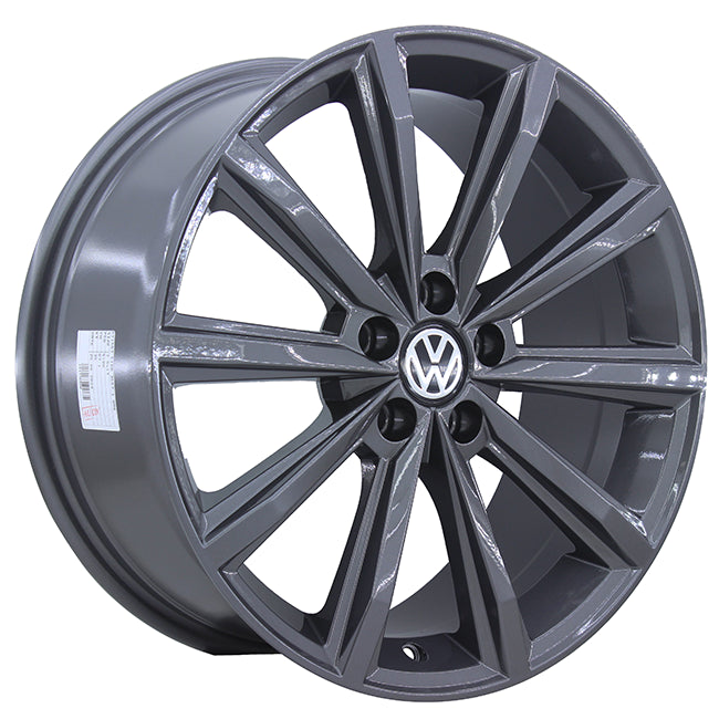 R1 Wheels 17 inç 5*112 ET40 Füme Jant Takımı (J-2790) - KolayOto