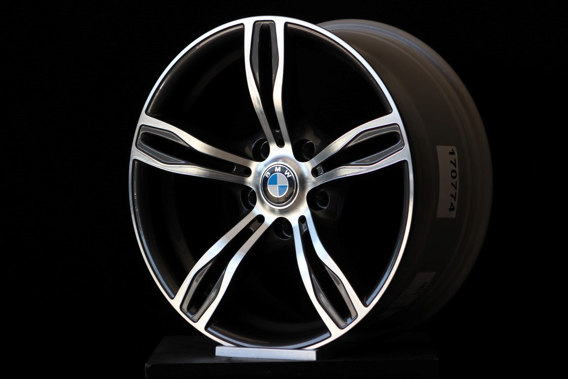 R1 Wheels 17 inç 5*120 ET34 Füme Jant Takımı (J-1656) - KolayOto